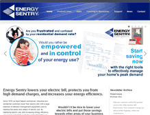 Tablet Screenshot of energysentry.com